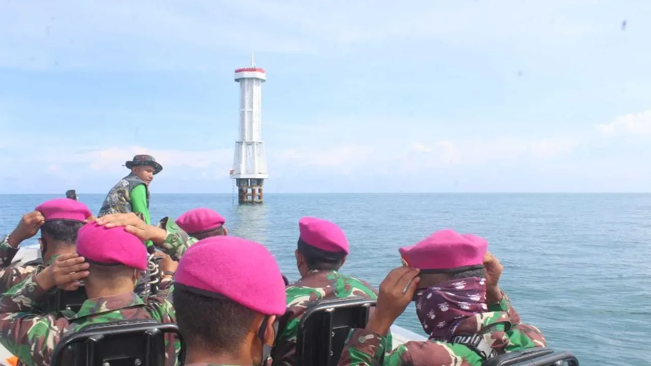 KEREN WOW…Lantamal XIII Gelar HUT ke 76 Marinir