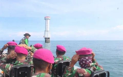 KEREN WOW…Lantamal XIII Gelar HUT ke 76 Marinir