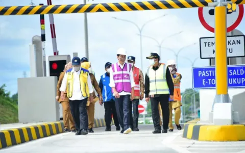 KEREN…Presiden Jokowi, Tol Serang – Panimbang Pengukit Ekonomi Kawasan