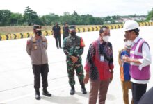 Kawal Ketat...!Kapolda Dampingi Presiden Jokowi Resmikan Tol Serang - Panimbang