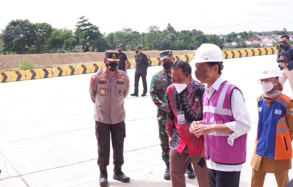 Mantap...!Presiden Jokowi Sebut Tol Serang-Rangkasbitung Tingkatkan Ekonomi Warga
