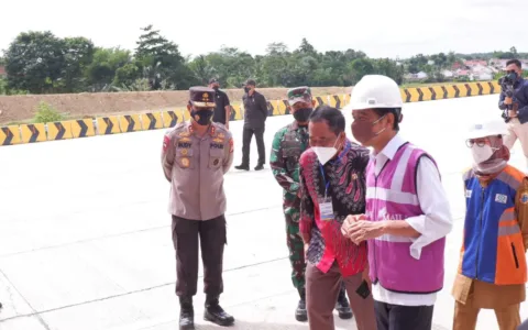 MANTAP…Presiden Jokowi Sebut Tol Serang-Rangkasbitung Tingkatkan Ekonomi Warga