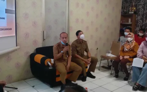 Keren … Disperindag Lebak dan Provinsi Gelar Bimtek