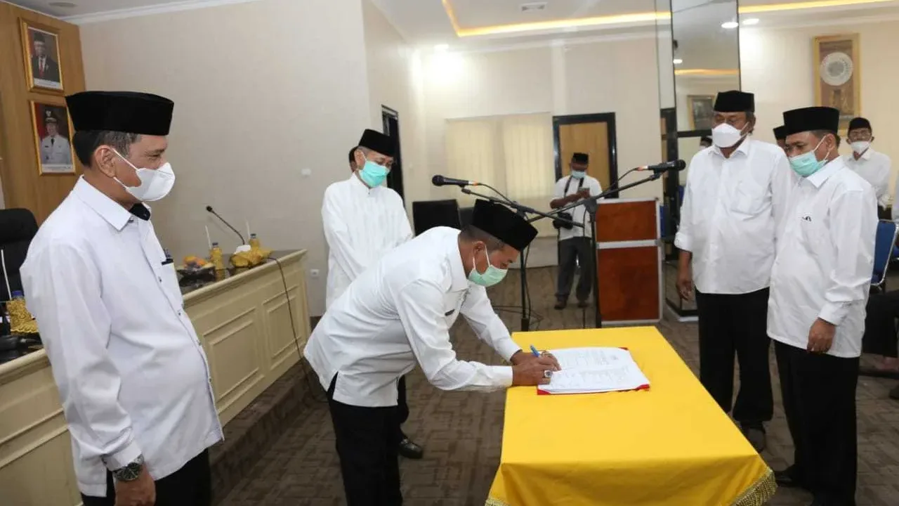 TOP…Walikota Serang Kukuhkan Pengurus Yayasan Masjid Ats – Tsauroh 2021-2026