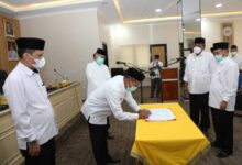Top...!Walikota Serang Kukuhkan Pengurus Yayasan Masjid Ats - Tsauroh 2021-2026