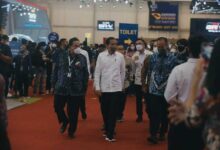 Top...!Andika Dan Zaki Sambut Presiden Di Giias 2021