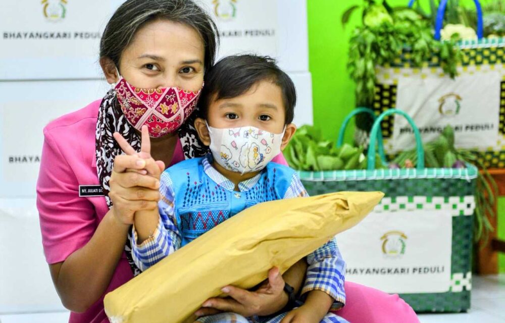 Top...!Ketua Umum Bhayangkari Peduli Yayasan Rumah Singgah Di Diy