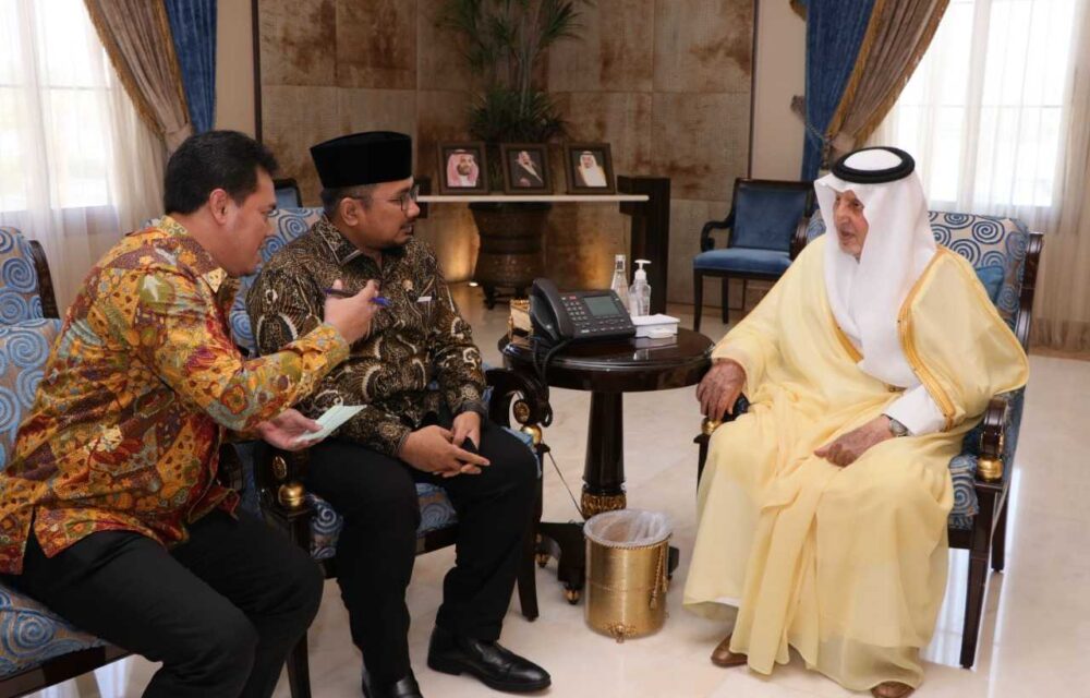 Menag Bertemu Gubernur Mekah, Ada Apa