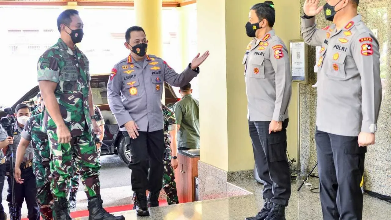 Panglima TNI Bertemu Kapolri Pastikan Sinergitas dan Soliditas TNI-Polri