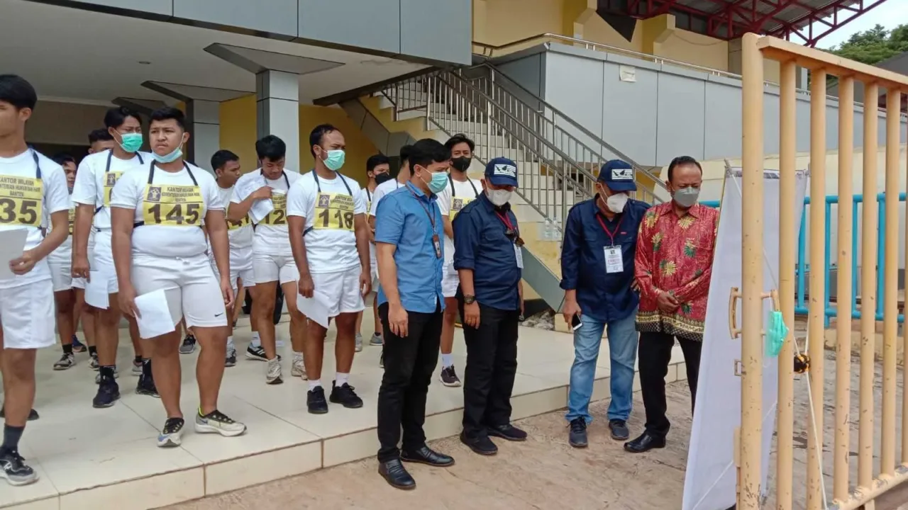Ombudsman Banten Awasi Pelaksanaan SKB Kesamaptaan Kanwil Kumham