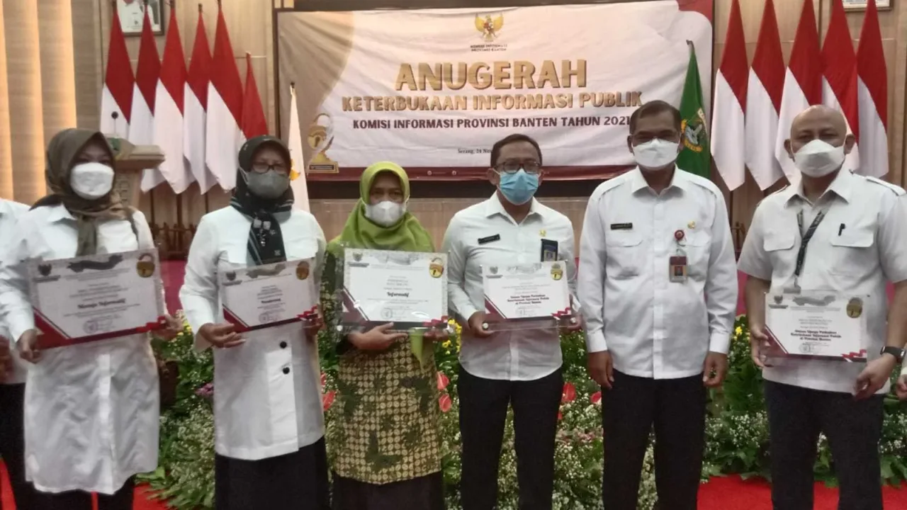 KEREN…Pemerintah Kota Serang Raih Predikat Keterbukaan Informasi Publik 2021
