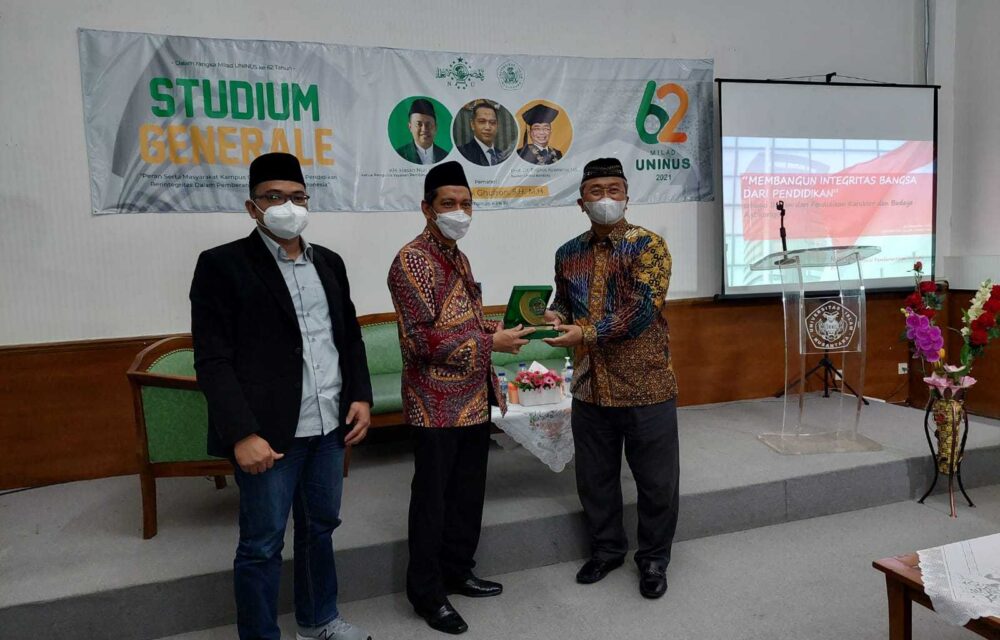 Mantap ....!!! Kpk Ri Ajak Uninus Bersatu Untuk Perangi Korupsi