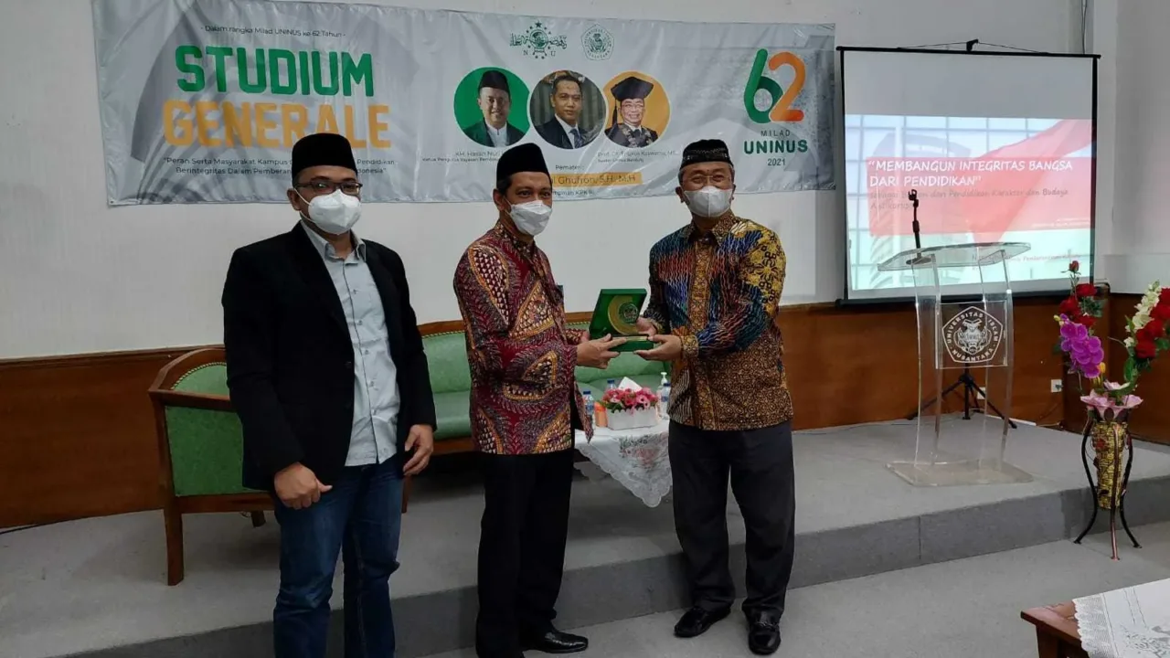Mantap … KPK RI Ajak Uninus Bersatu untuk Perangi Korupsi