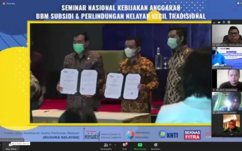 Ombudsman MoU Dengan KNTI Awasi BBM Bersubsidi Untuk Nelayan Kecil