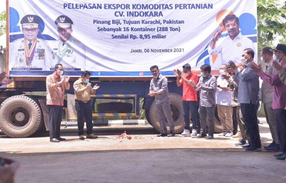 Waduh.....!!! Kunker Menteri Pertanian Ke Pabrik Pinang