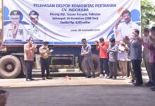 Waduh.....!!! Kunker Menteri Pertanian Ke Pabrik Pinang
