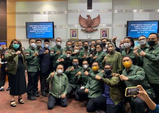 Sah...!Dpr Ri Setuju Andika Perkasa Panglima Tni