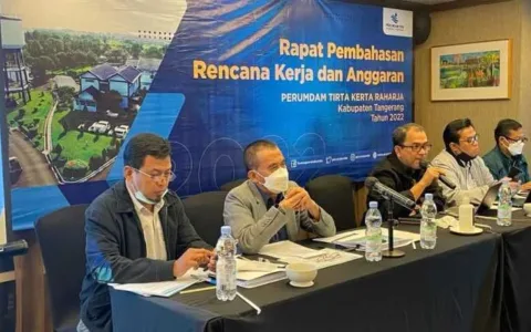 Wujudkan RPJMD Pemkab Tangerang, Perumdam TKR Patok 58 Ribu Pelanggan di 2022