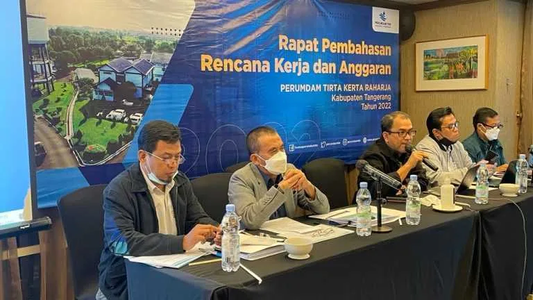Wujudkan RPJMD Pemkab Tangerang, Perumdam TKR Patok 58 Ribu Pelanggan di 2022