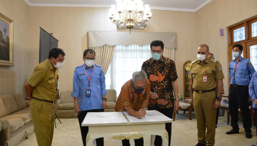 12 Ribu Warga Citra Raya Resmi Jadi Pelanggan Perumdam Tkr Tangerang