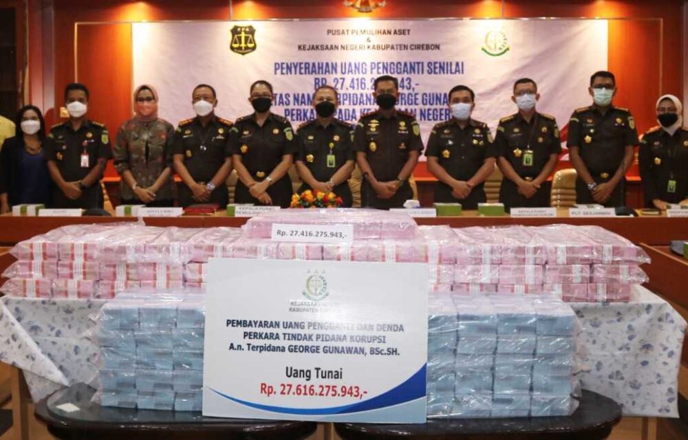 Mantap....!Kejati Jawa Barat Pulihkan Aset Negara Rp 27 Miliar