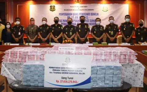 MANTAP…Kejati Jawa Barat Pulihkan Aset Negara Rp 27 Miliar
