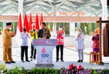 Presiden Jokowi Resmikan Bandara Ngloram Di Blora