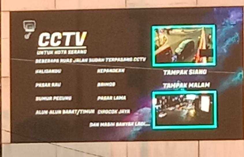 Tingkatkan Keamanan, Pemkot Serang Pasang 28 Camera Cctv Di Ruang Publik