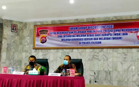 Ombudsman Banten Apresiasi Predikat WBK 2021 Polres Cilegon