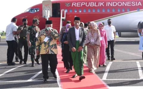 Presiden Buka Muktamar ke - 34 NU di Lampung