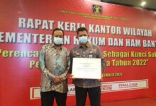 Raih Penghargaan Pelayanan Publik Berbasis Ham, Ombudsman Banten Apresiasi Lapas Serang,