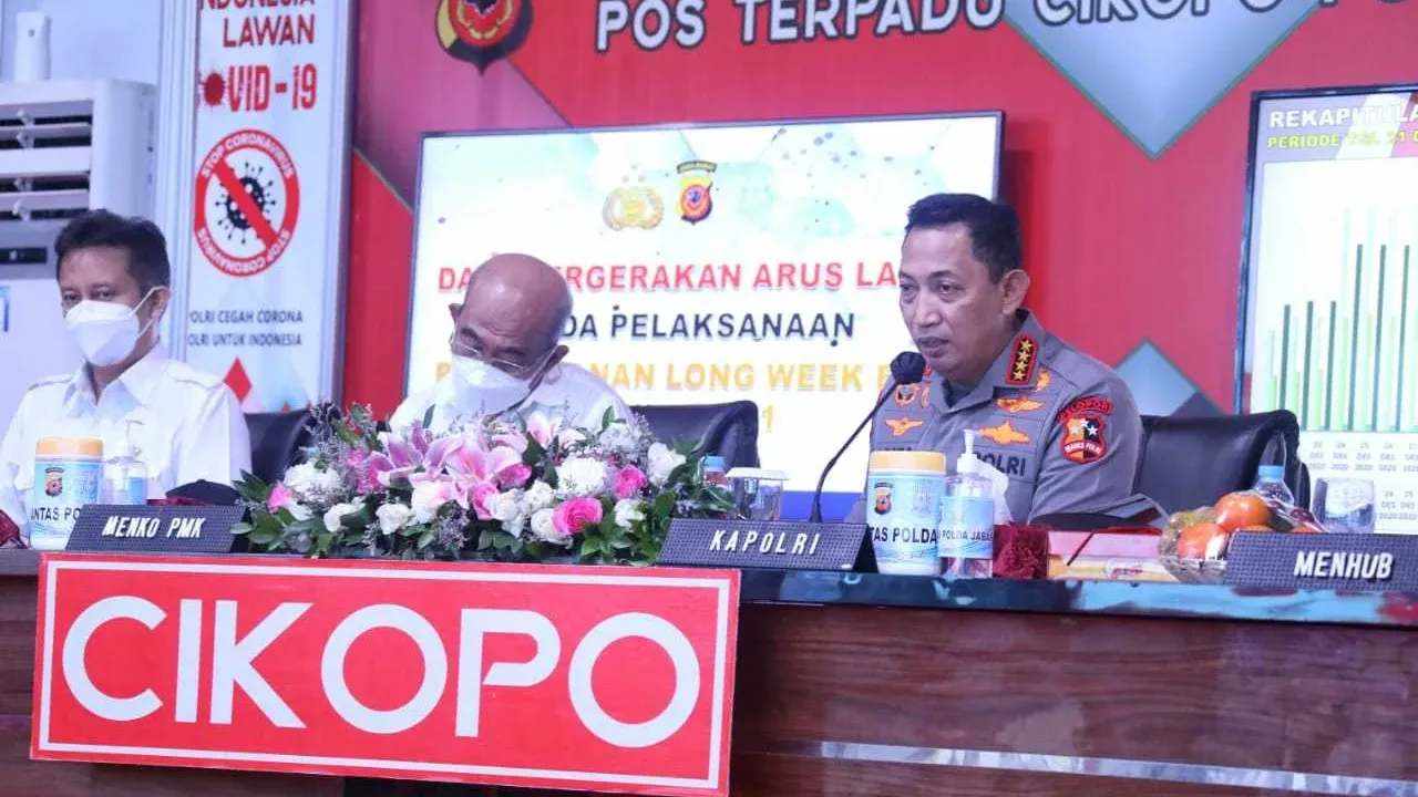 Antisipasi Nataru, Kapolri Ingatkan Personil Begini