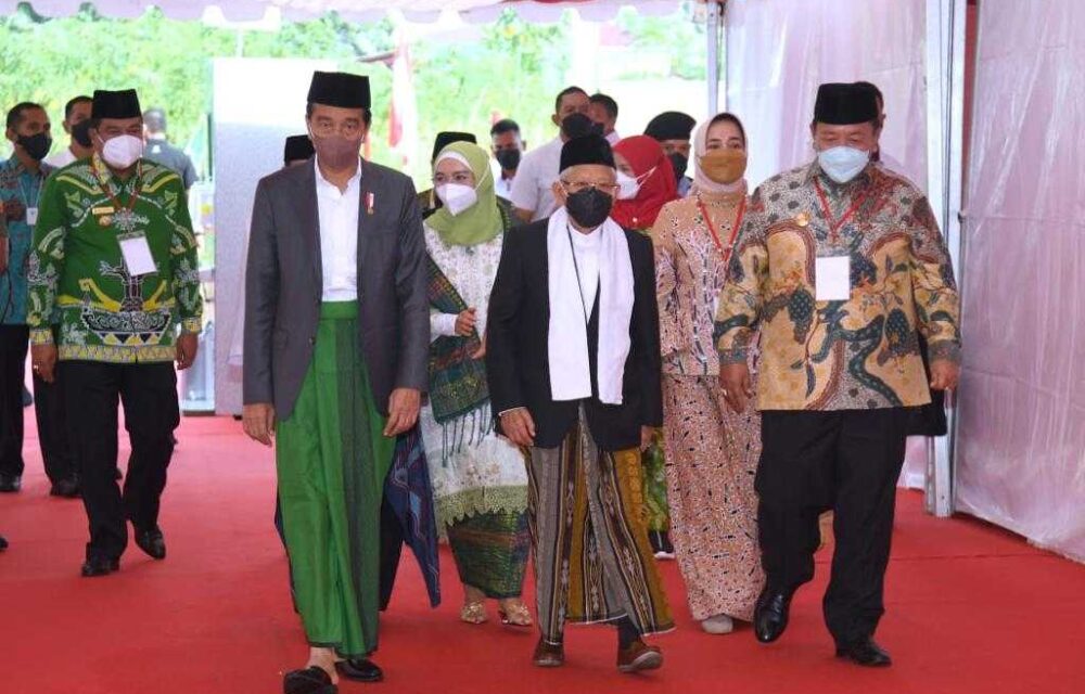 Presiden Jokowi, Nu Miliki Potensi Pemerataan Ekonomi Umat