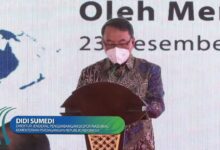 Menteri Perdagangan M. Lutfi Melepas Langsung Ekspor Tempe Arumia Ke Jepang
