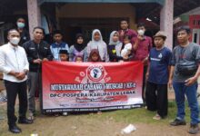 Dpc Pospera Lebak Gelar Mucab Dan Santunan Anak Yatim
