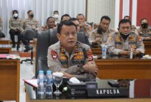 Kapolda Banten Anev Mingguan, Capainan Vaksinasi Dan Nataru