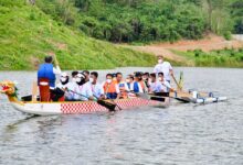 Viral...!Presiden Dayung Perahu Naga Bersama Para Menteri