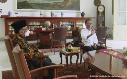 Presiden Terima Ketua Umum PBNu