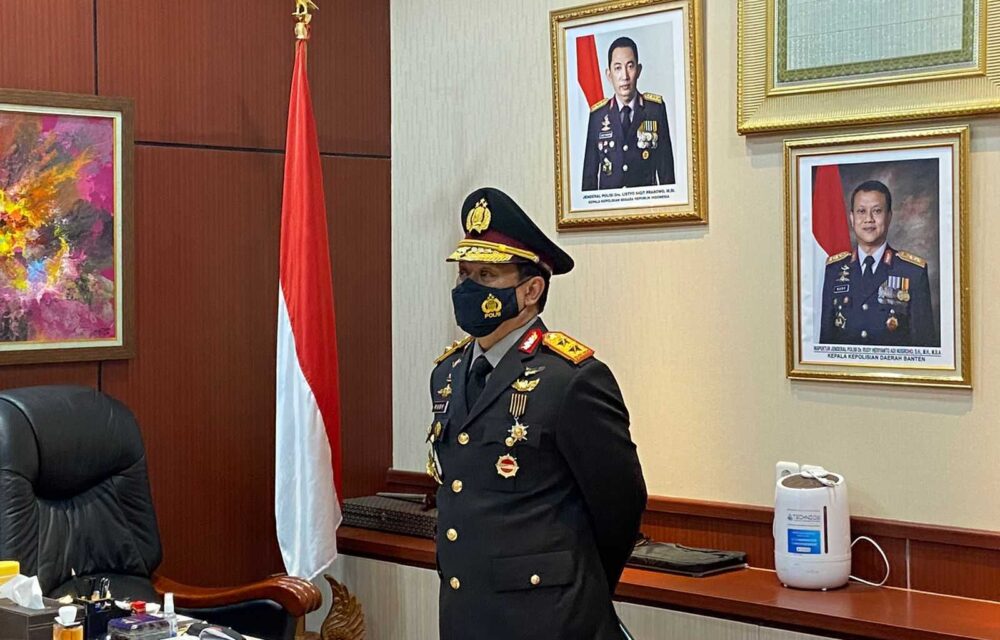 Kapolda Banten Terima Penghargaan Bintang Bhayangkara Pratama Dari Presiden