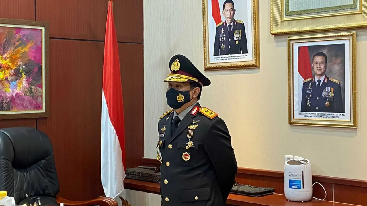 Kapolda Banten Terima Penghargaan Bintang Bhayangkara Pratama Dari Presiden