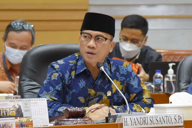 Yandri Kembali Tegaskan Komitmennya Untuk Terus Perkuat Bnpb