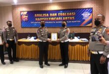 Satlantas Polresta Tanggerang Raih Predikat Terbaik Se Banten