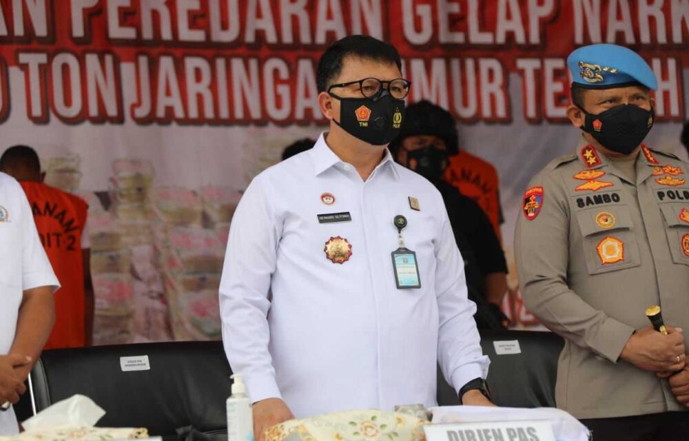 Berantas Peredaran Narkoba, Ditjenpas Kolaborasi Bersama Bareskrim