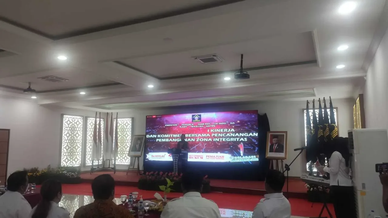 Hadiri Deklarasi Kumham Banten, Pesan Ketua Ombudsman