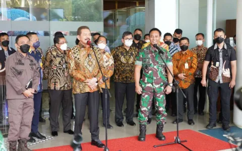 Panglima TNI Kunjungi Jaksa Agung, Ada Apa