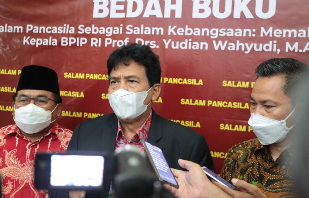 Bedah Buku Salam Pancasila Sebagai Salam Kebangsaan, Ini Selengkapnya