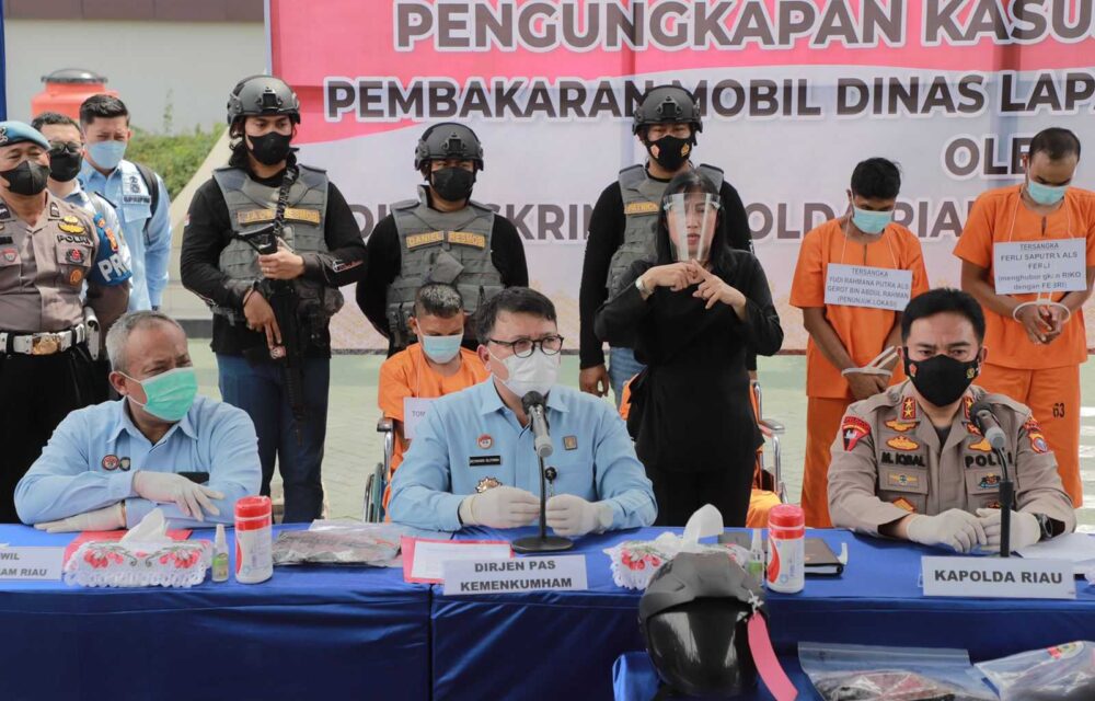 Teror Lapas Pekanbaru, Dirjenpas Apresiasi Polda Riau