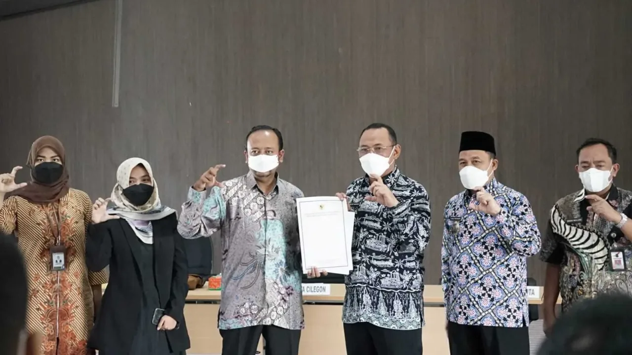Pemkot Cilegon Peringkat Dua Penilaian Kepatuhan Ombudsman