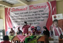 Rano Karno Peduli Pendidikan di SMK Pakuhaji Tangerang