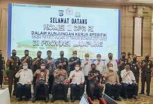 Komisi Iii Dpr Ri Kunjungi Kejati Lampung Dan Kapolda